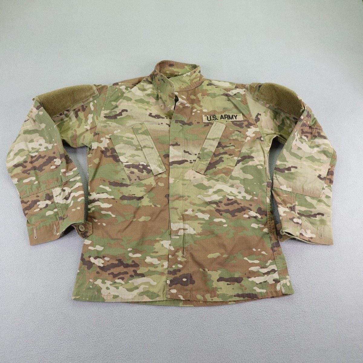 US Army Jacket Small Green Camo Multicam Coat Combat Uniform
