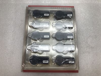 New Genuine OEM Sealed Lot of 10 SecurID RSA Tokens Keychain Expired: 09/30/18