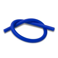 Vacuum Hose 18 Inch Blue Liquid Silicone Slippery Non-Collapsible 1/4" LeLuv