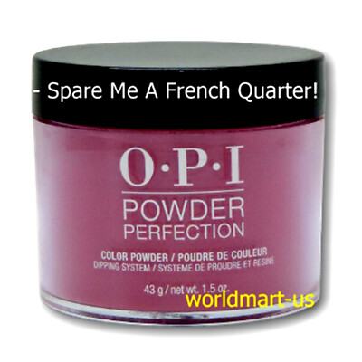 OPI Dip POWDER PERFECTION Color Dipping DPN55- Spare Me A French Quarter!