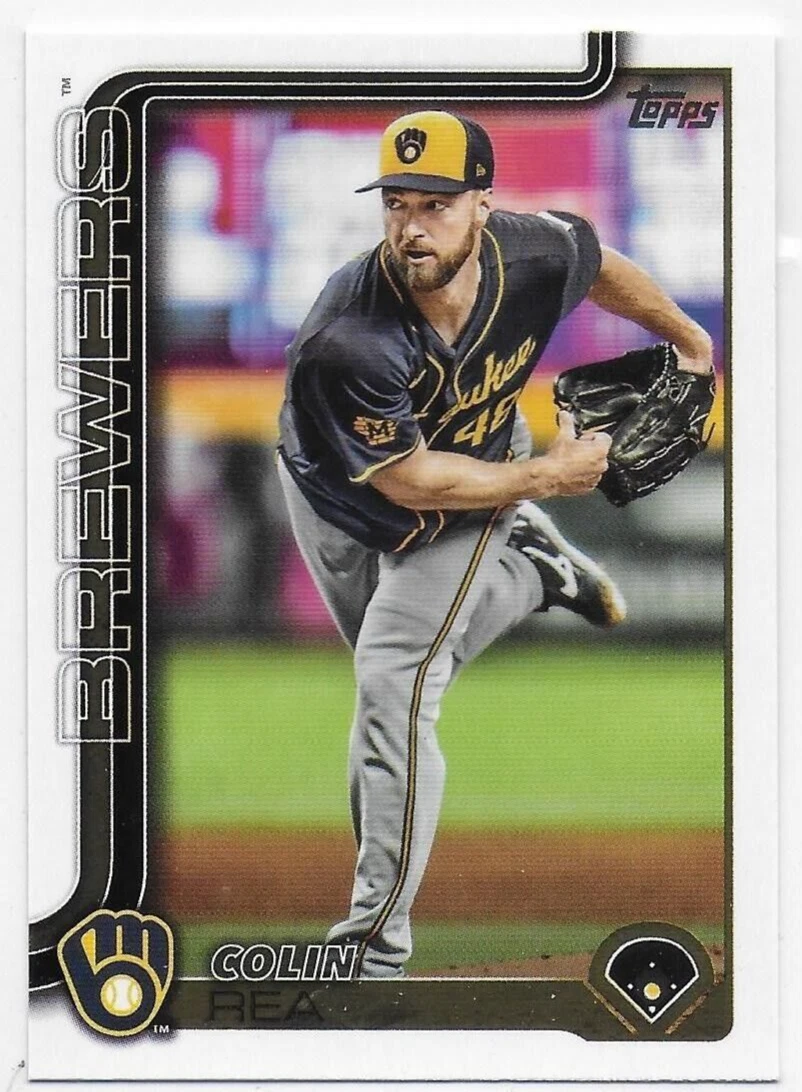 2025 Topps #75 Colin Rea - Milwaukee Brewers