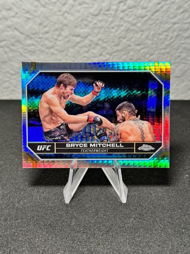 Réfracteur à prisme base UFC chromé 2024 Topps 1 - 200 - COMPLÉTEZ VOTRE SET - PYC - Photo 36/237