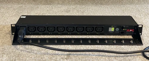 APC AP7921 Masterswitch PDU / 12 month RTB / DHCP + reset passwords