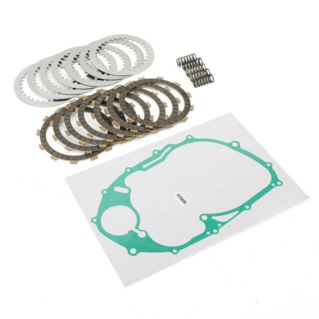Clutch Kit Springs Friction Steel Plates Gasket For Yamaha V Star 650 XVS650 - image 3 of 4