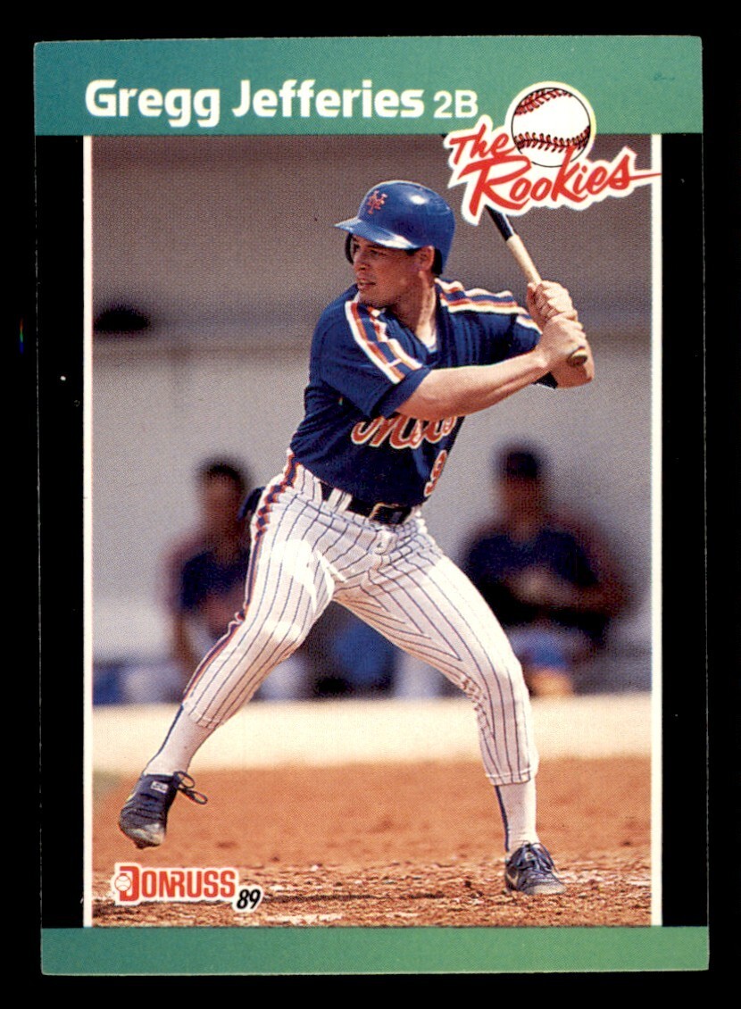 1989 Donruss Rookies #2 Gregg Jefferies Rookie Card RC