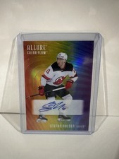 Stefan Noesen 2025-26 Upper Deck Allure #RA-SN Color Flow Full Rainbow Auto