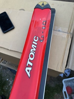 Atomic 6.18 Carv Skis 160cm - With Tyrolia SL100 Full Diagonal Bindings