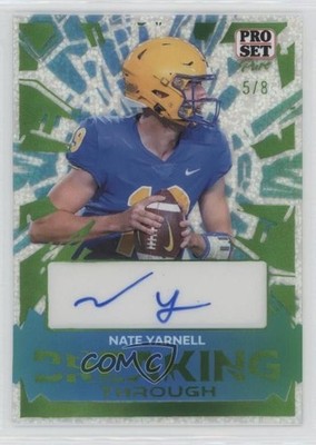 2024 Leaf Pro Set Pure Sparkle Green Spectrum 5/8 Nate Yarnell #BT-NY1 Auto 1h1