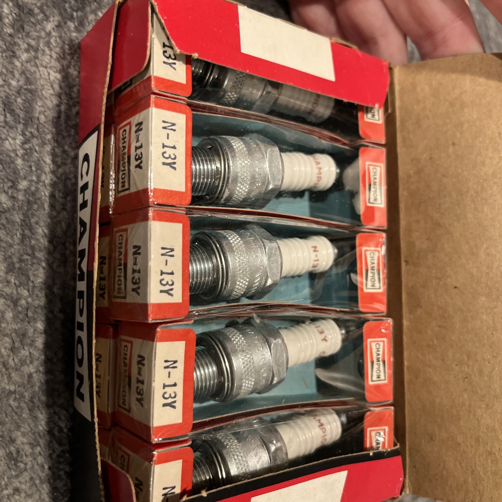 1970s Champion Spark Plugs N-13Y 10  Chrysler, Dodge and Plymouth