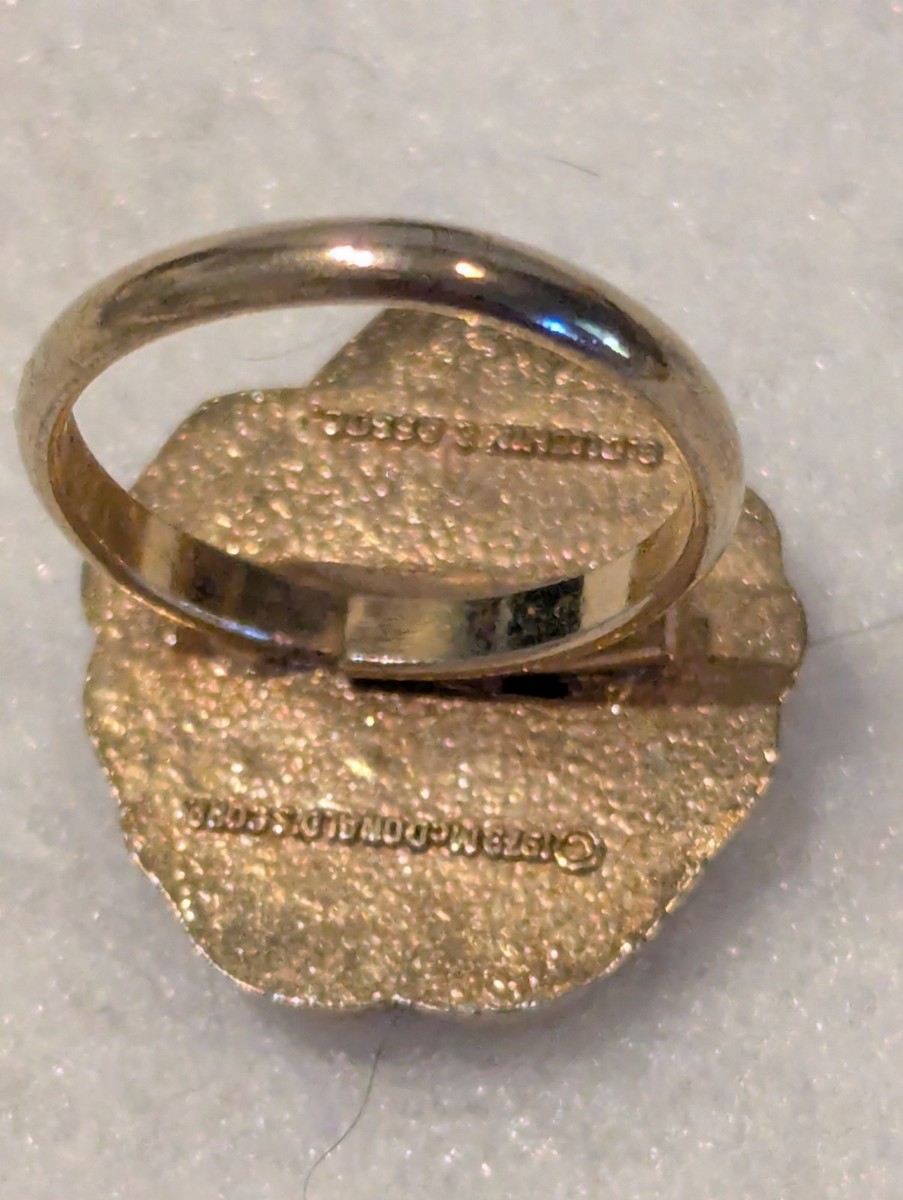 RARE 1979 Ronald McDonald McDonald's Enamel Promo Ring