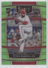 2022 Panini Select Concourse Neon Green Prizm 4/99 Antonio Santillan Tony #4 0x1