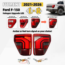 Halogen Upgrade Led Tail Lights For 2021-2026 Ford F-150 Leftright Brake Lamp