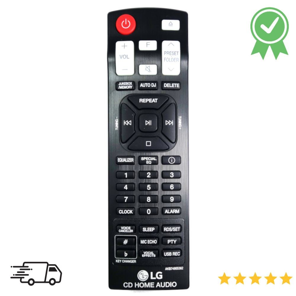NEW Genuine LG CK56-DB Audio System Remote Control