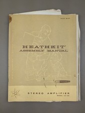 Heathkit AA-151 Stereo Amplifier Assembly Man...