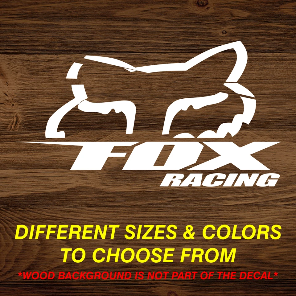 Fox Racing Motorcross Vinyl Decal Sticker Many Sizes Colors Free Shipping Bike