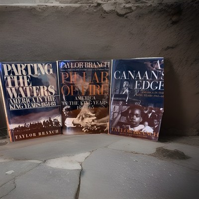 The Civil Rights Holy Grail: SIGNED Taylor Branch Trilogy | All 1st Eds