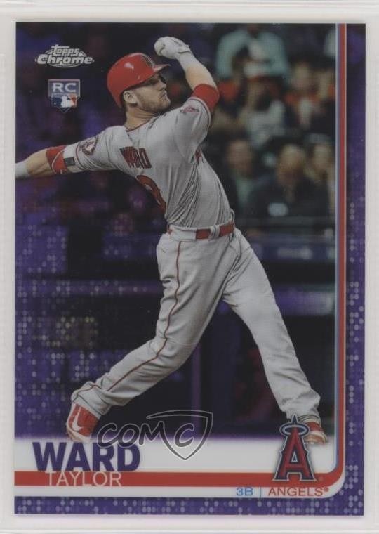 2019 Topps Chrome Purple Refractor 270/299 Taylor Ward #78 0c7p