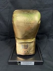 Signed George Groves boxing glove in display case, with certificate