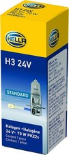 HELLA H3 24V Standard Halogen Bulb, 70W