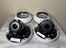 Lot of 2 Hanwha Wisenet QNV-6082R/VUS 2MP PoE Outdoor Dome IP Cameras
