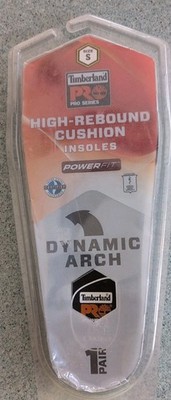 Timberland PRO Powerfit Insoles Footbed Shoes Boot Insert Dynamic Arch SMALL 
