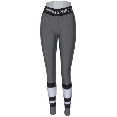Bring Sportswear, Sportleggings, Größe: M, Grau/Schwarz/Weiß #VvW