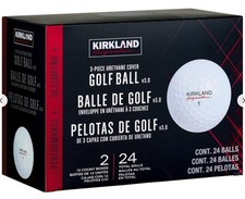 Kirkland Signature Golf Balls v3.0 3-Piece Urethane Cover   24 Pack NEW Sealed