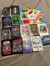 Wrestle Crate UK Sticker Collection