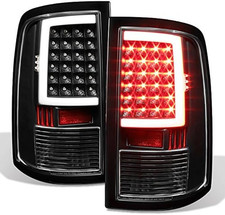 - for 2009-2018 Dodge Ram 1500 10-18 2500/3500 Black LED Tube Tail Lights Lamps