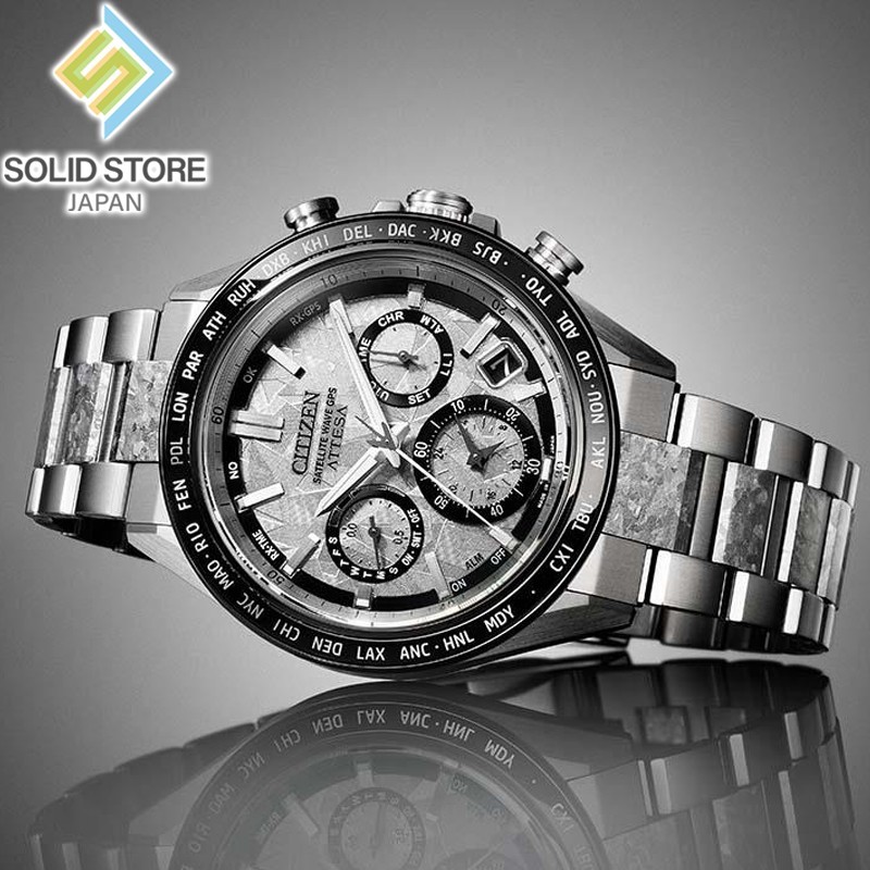 CITIZEN ATTESA CC4076-65A Platinum Shine Limited Titanium GPS