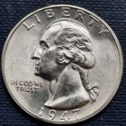 1947 S Washington Quarter 25c Silver BU UNC GEM Brilliant Uncirculated #97328