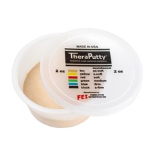 Hand Exercise Putty Therapy Rehabilitation Vanilla Tan 2oz CanDo TheraPutty