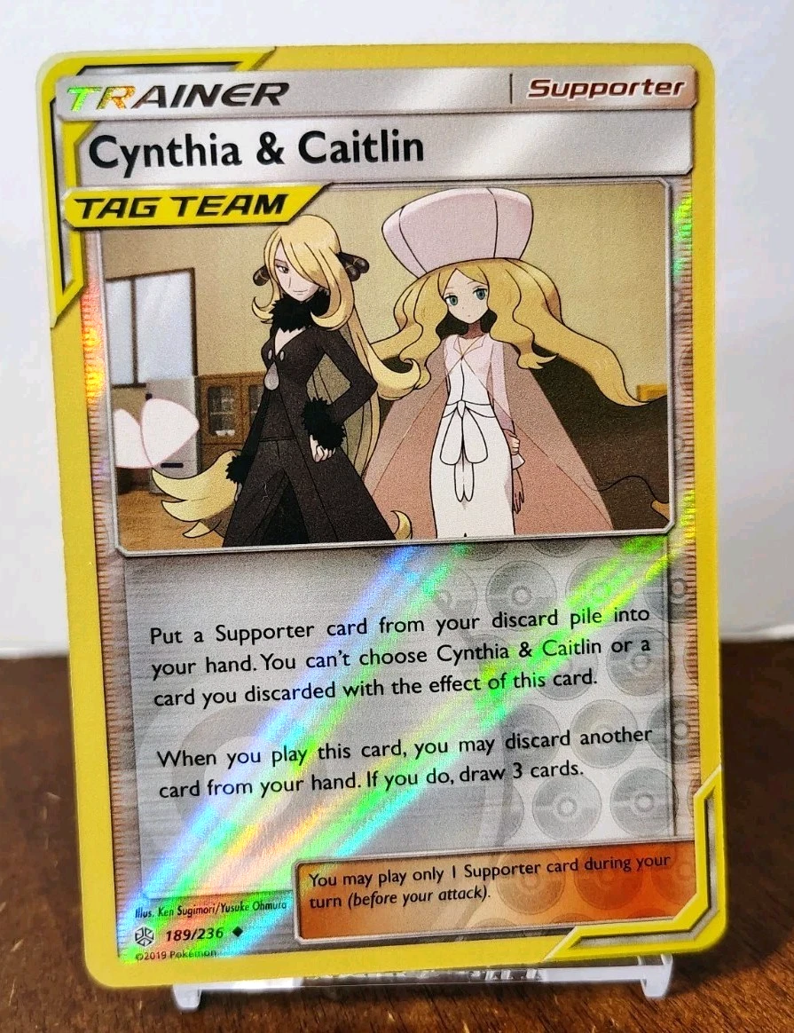Cynthia & Caitlin Pokémon TCG Cards for sale | eBay