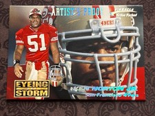 1996 Pinnacle Action Packed - Eyeing the Storm Ken Norton Jr #122 Artists Proof!
