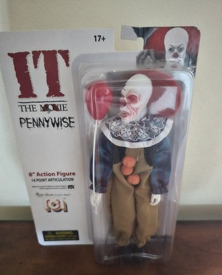 Mego IT The Movie Burnt Face Pennywise 8  Action Figure 2020 