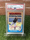 2024 Topps Heritage Paul Skenes Real One Auto High Number Red Ink /75 PSA 9