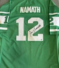Joe Namath Signed Jets Custom Football Jersey - 1968 Retired - Certified