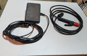 Lincoln K870 Amptrol Remote Control Pedal 6 Pin & EH200 Electrode Rod Holder