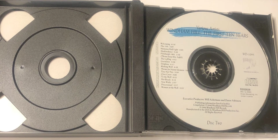 Windham Hill The First Ten Years 2x Cd Box George Winston Michael Hedges Scott C - Image 4 of 4