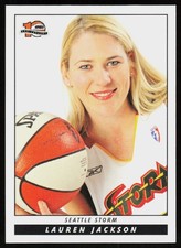 2006 Rittenhouse WNBA Lauren Jackson #40 BASKETBALL CARD Seattle Storm