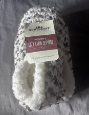 Northeast Outfitters Cozy Cabin Women's Faux Fur Lined Slip-On Slipper US 5