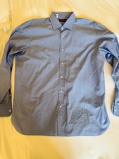 Ralph Lauren Purple Label Blue Dress Shirt 17.5