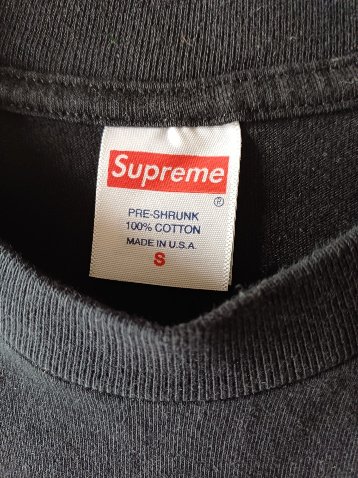 Supreme x Corteiz 'Rules the World' Black Small T-Shirt image 4