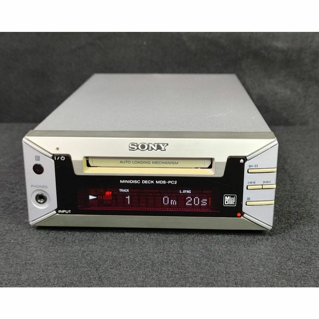 Sony MDS-PC2 MiniDisc Deck MD Recorder Player Vintage Japan | eBay