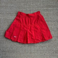 Vintage HEAD Tennis Pleated Skirt   Red, XS/S
