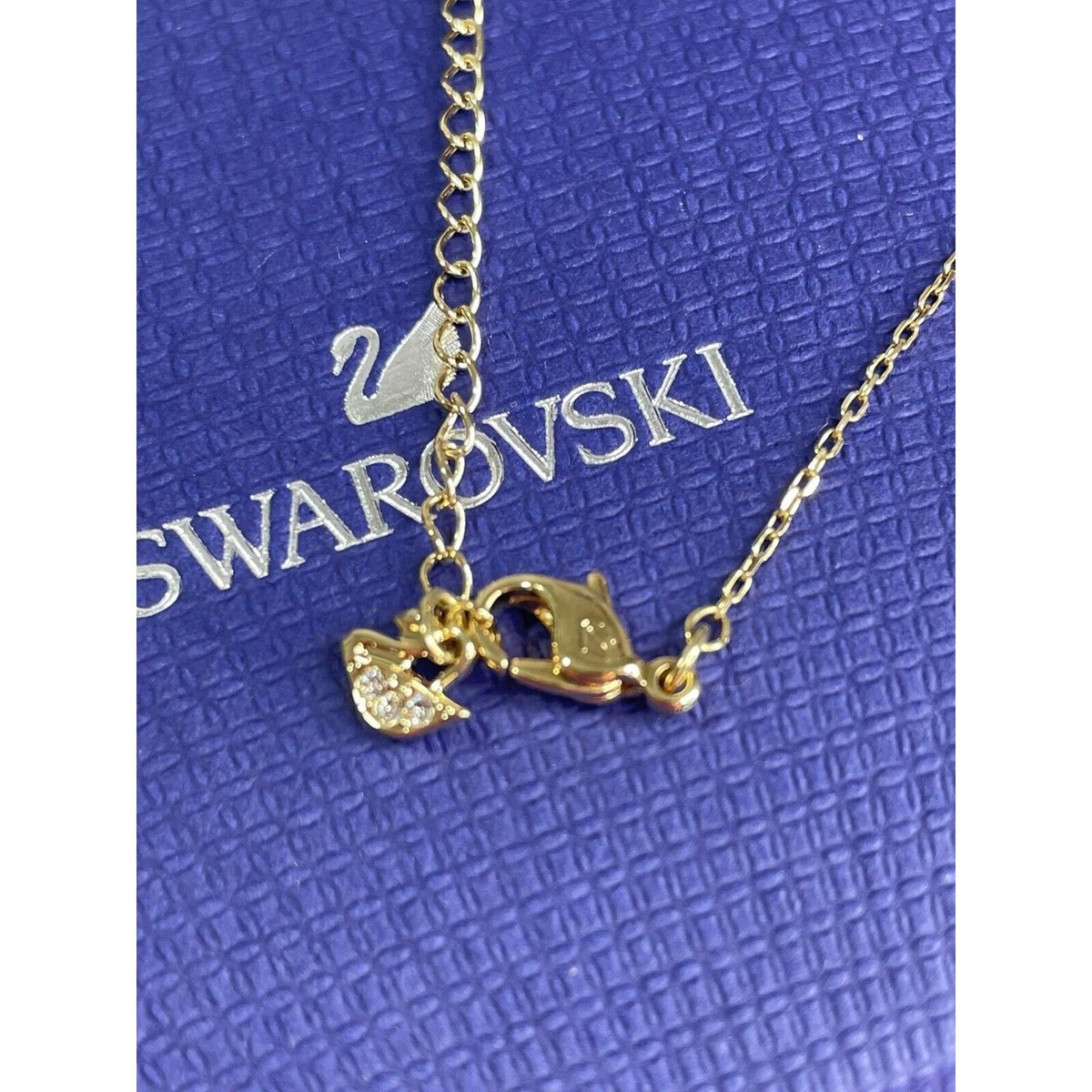 Cute Swarovski Pendant Dice Necklace Gold Tone 5523560 for Cute Swarovski Pendant Dice Necklace Gold Tone 5523560 for