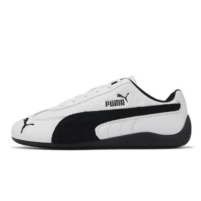 Puma Speedcat LTHR White Black Men Unisex Casual Lifestyle Shoes