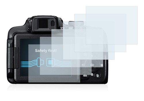 6x Folie für Nikon Coolpix B700 Schutzfolie Displayschutz Display Schutz Klar - Bild 2 von 11