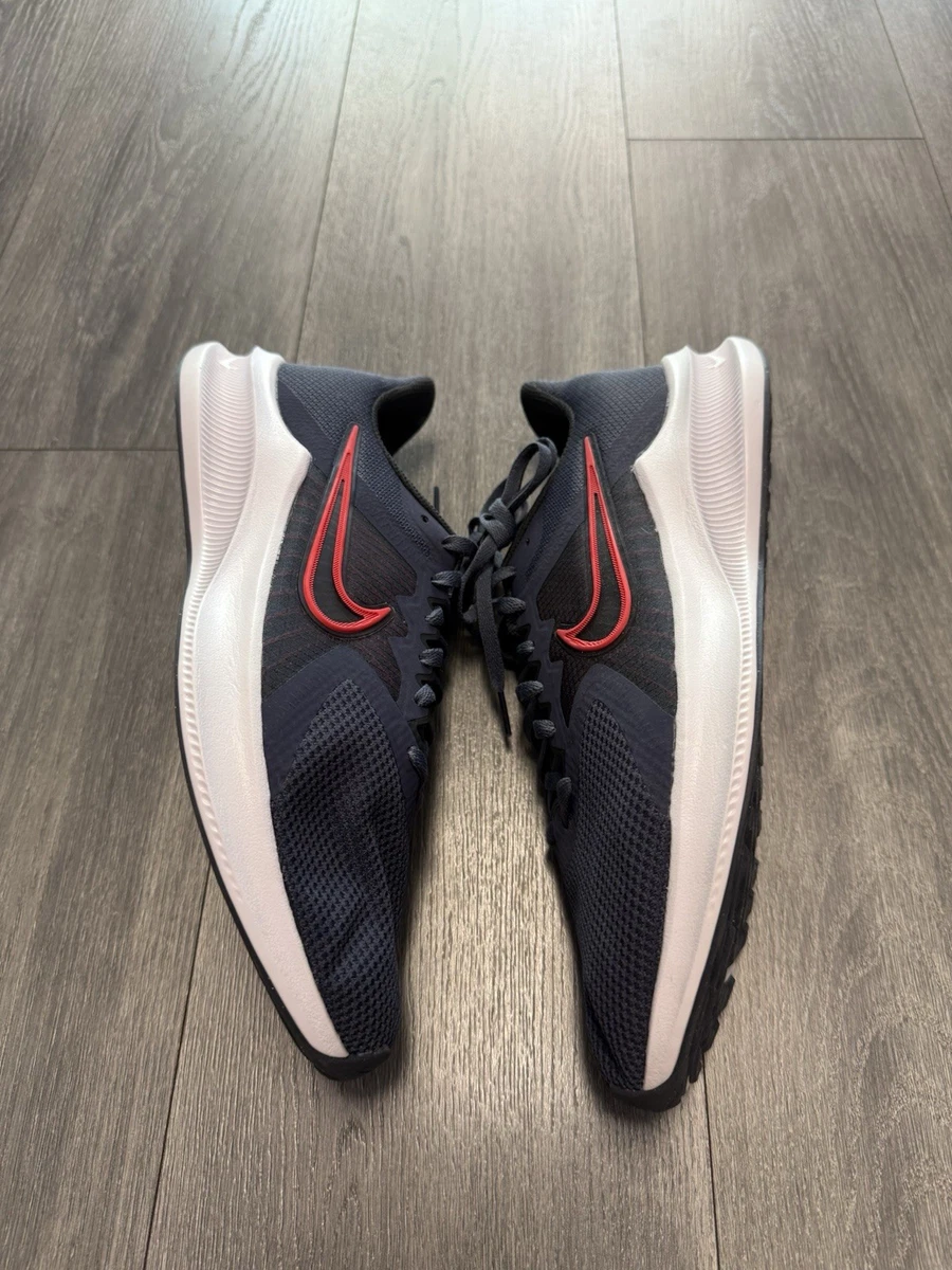 Nike Downshifter 11 Extra Wide Thunder Blue Chile Red for  display picture 1
