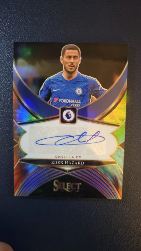 2024-25 Panini Select EPL EDEN HAZARD Auto Select Signatures Tie-Dye 1/25 - Image 4 of 4